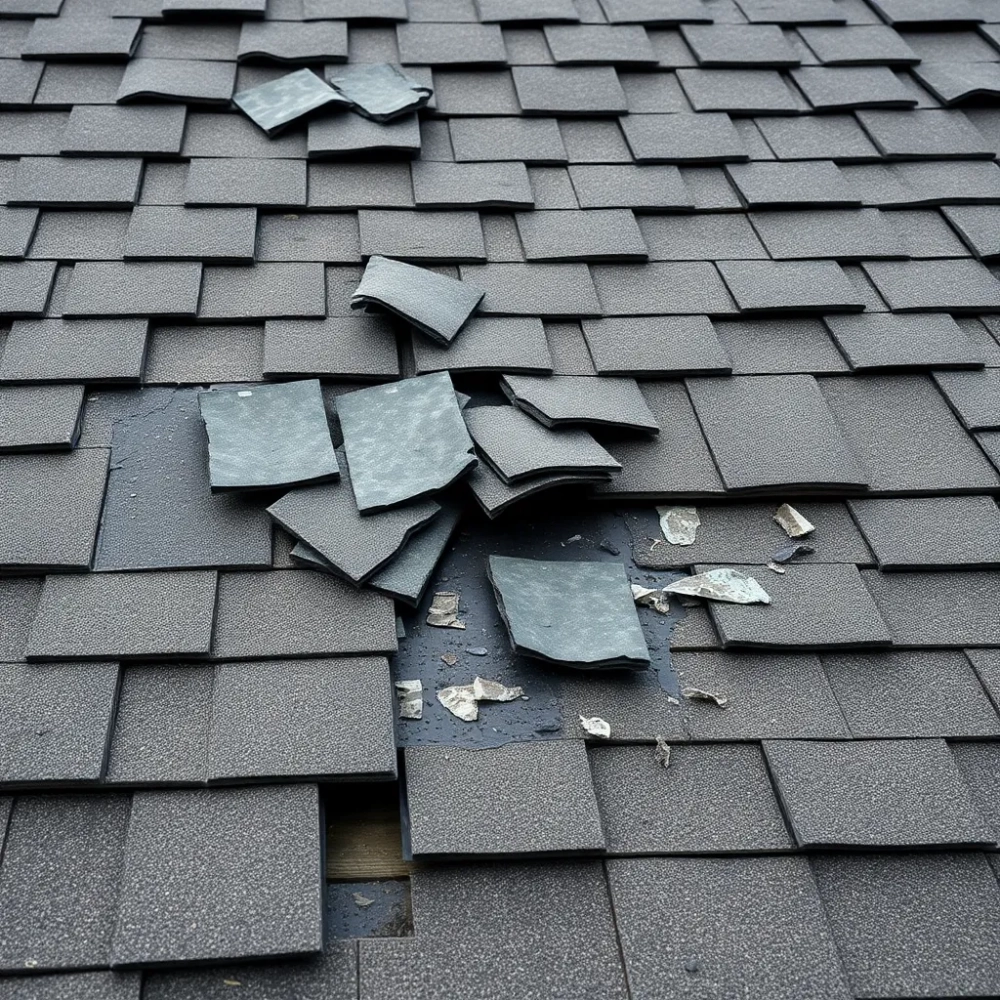 Demontaż gontu bitumicznego