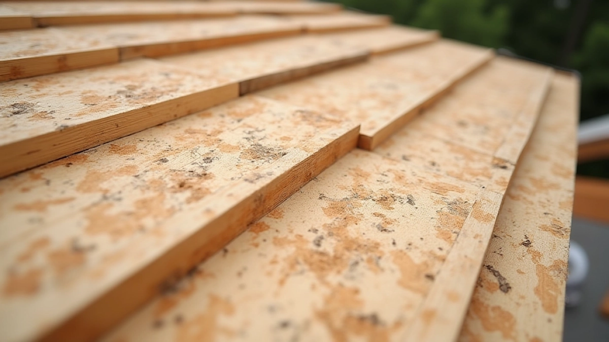 deskowanie dachu pod gont