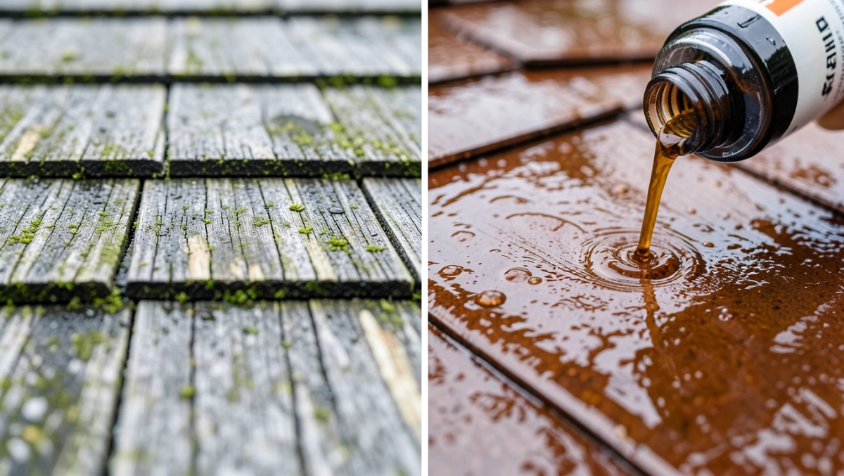 impregnat do gontu drewnianego