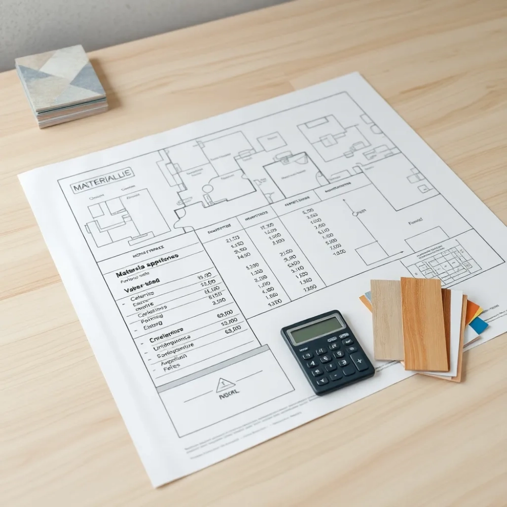 Kosztorys wykończenia mieszkania w stanie deweloperskim