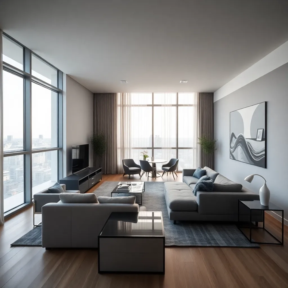 Nowoczesne wykończenie mieszkania