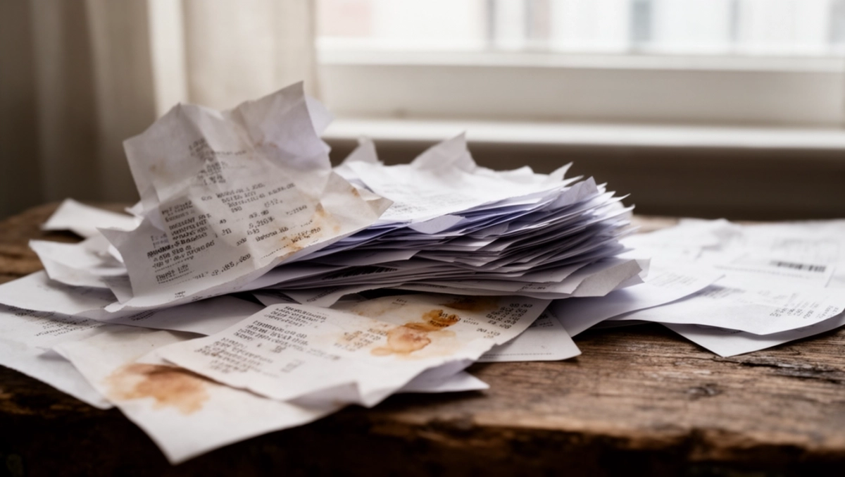 Paragony za wyżywienie w delegacji