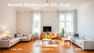 cena za metr wykończenia mieszkania Warszawa