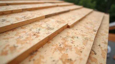 deskowanie dachu pod gont