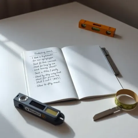 Harmonogram wykończenia mieszkania