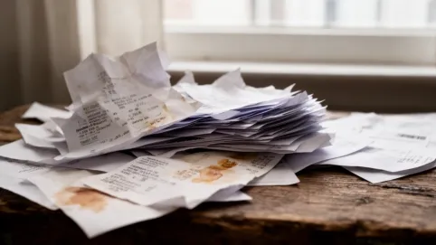 Paragony za wyżywienie w delegacji