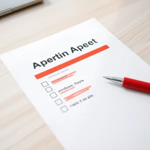 Wykończenie mieszkania checklista